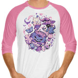 Mage Spell - 3/4 Sleeve Raglan T-Shirt