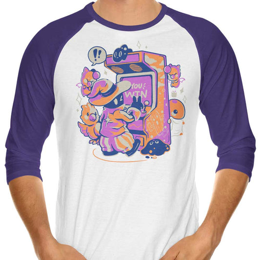 Magic Arcade - 3/4 Sleeve Raglan T-Shirt