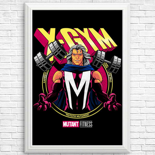 Magnetic X-Gym - Posters & Prints
