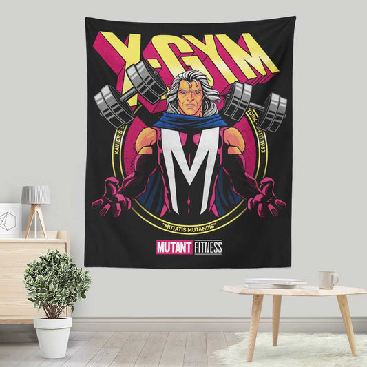 Magnetic X-Gym - Wall Tapestry
