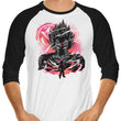 Majin Saiyan Prince - 3/4 Sleeve Raglan T-Shirt