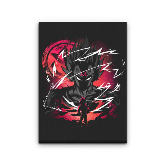 Majin Saiyan Prince - Canvas Print