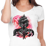 Majin Saiyan Prince - Women's V-Neck