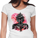 Majin Saiyan Prince - Women's V-Neck