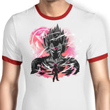 Majin Saiyan Prince - Ringer T-Shirt