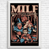 Man, I Love Fantasy - Posters & Prints
