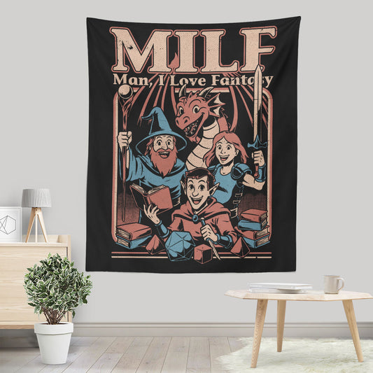 Man, I Love Fantasy - Wall Tapestry