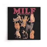 Man I Love Felines - Canvas Print