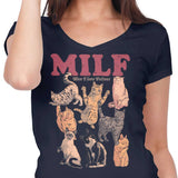 Man I Love Felines - Women's V-Neck