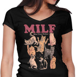 Man I Love Felines - Women's V-Neck