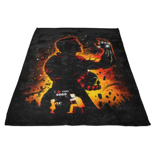 Man of Iron - Fleece Blanket