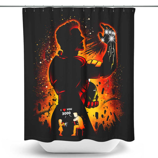 Man of Iron - Shower Curtain