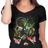 Mars Invasion - Women's V-Neck