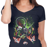Mars Invasion - Women's V-Neck