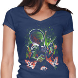 Mars Invasion - Women's V-Neck