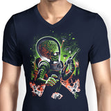 Mars Invasion - Men's V-Neck