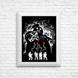 Marshmallow Ghost - Posters & Prints