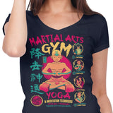 Martial Arts Gym - Women's V-Neck
