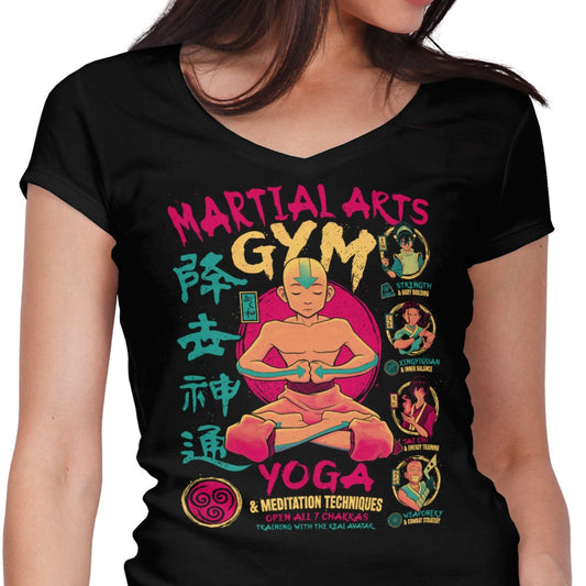 Martial Arts Gym - Women's V-Neck
