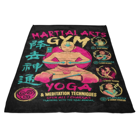 Martial Arts Gym - Fleece Blanket