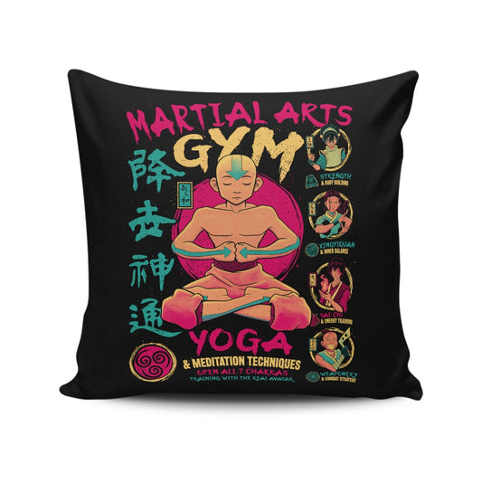 Martial Arts Gym - Throw Pillow