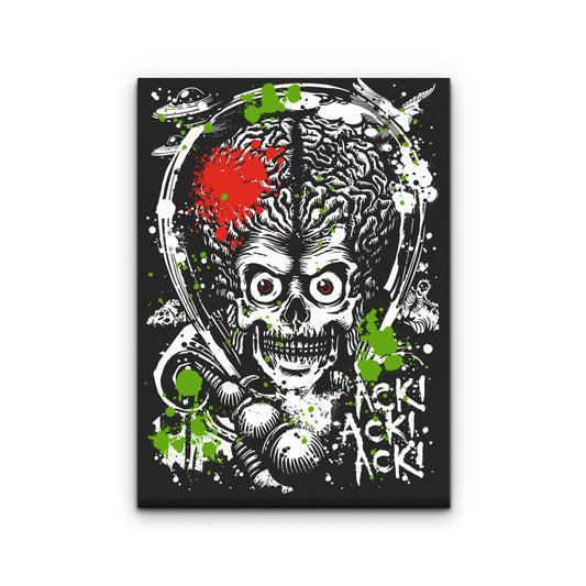 Martian Mayhem - Canvas Print