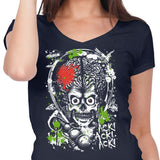 Martian Mayhem - Women's V-Neck