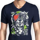 Martian Mayhem - Men's V-Neck