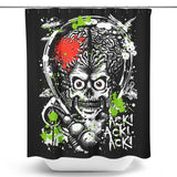 Martian Mayhem - Shower Curtain