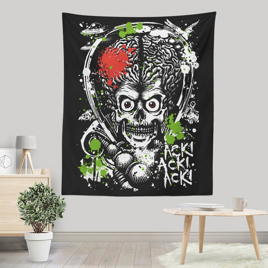 Martian Mayhem - Wall Tapestry