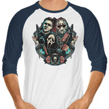 Masked Homies - 3/4 Sleeve Raglan T-Shirt