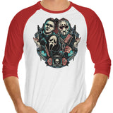 Masked Homies - 3/4 Sleeve Raglan T-Shirt