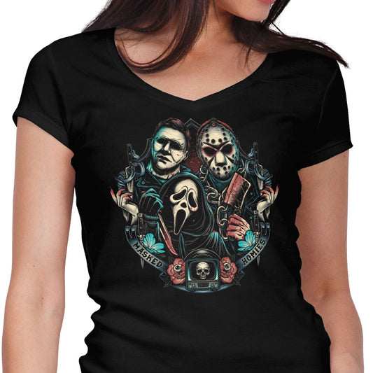 Masked Homies - Women's V-Neck