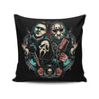 Masked Homies - Throw Pillow