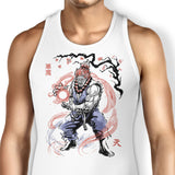 Master of the Fist Sumi-e - Tank Top