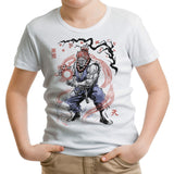 Master of the Fist Sumi-e - Youth Apparel