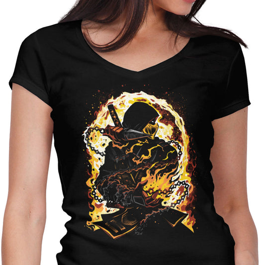 Master of Vengeance - Women's V-Neck