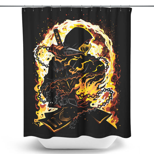 Master of Vengeance - Shower Curtain