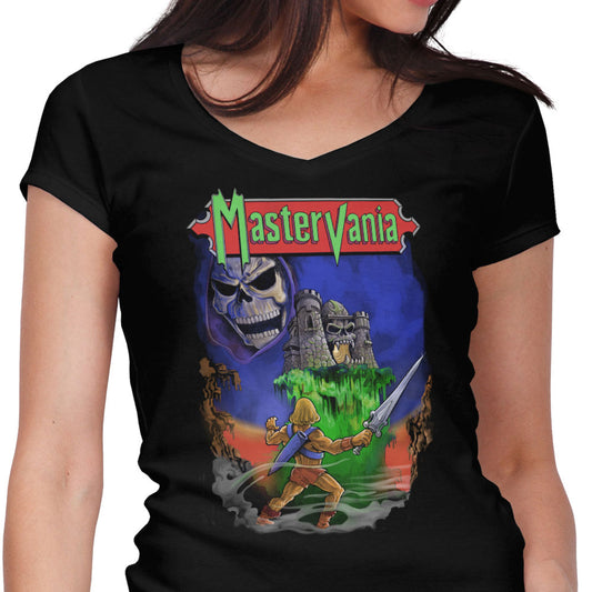 Mastervania - Women's V-Neck