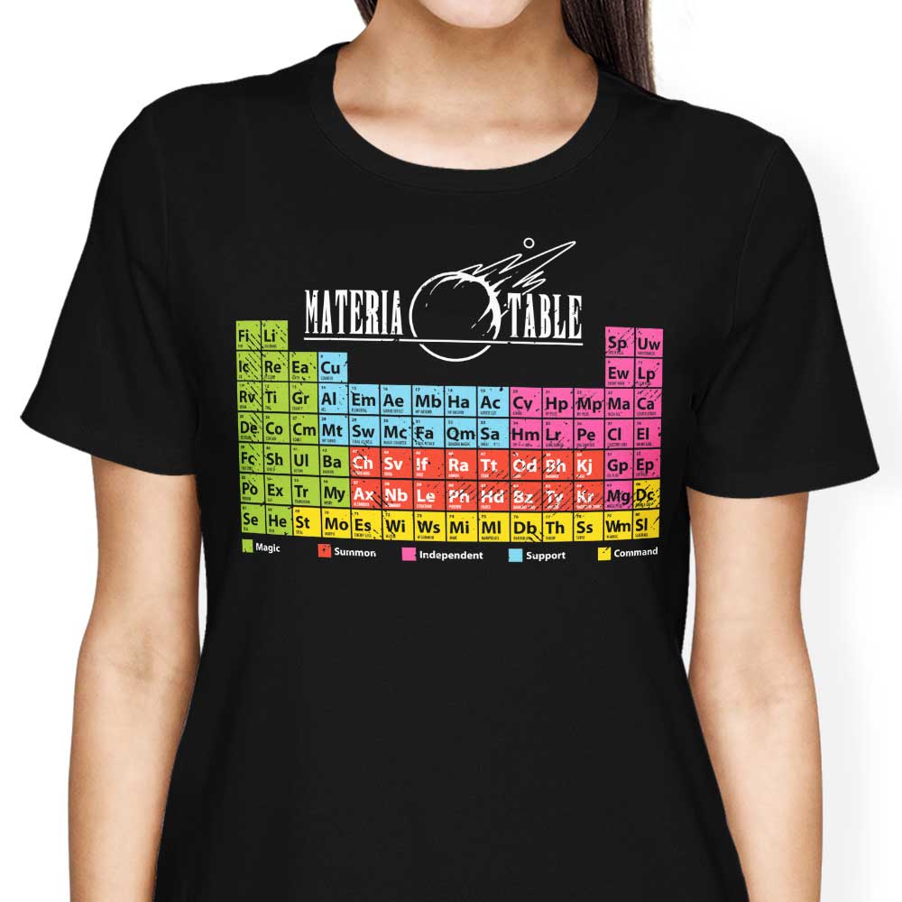 Materia Table - Women's Apparel