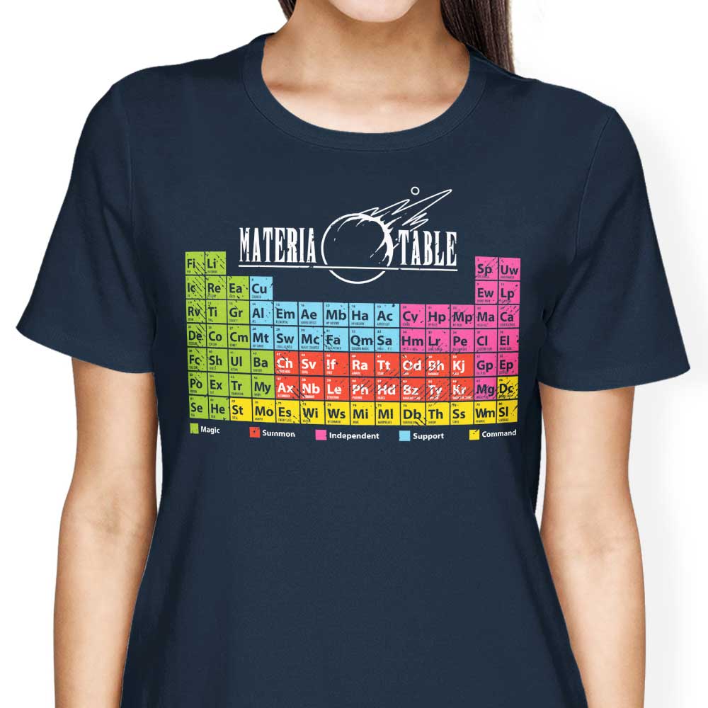Materia Table - Women's Apparel