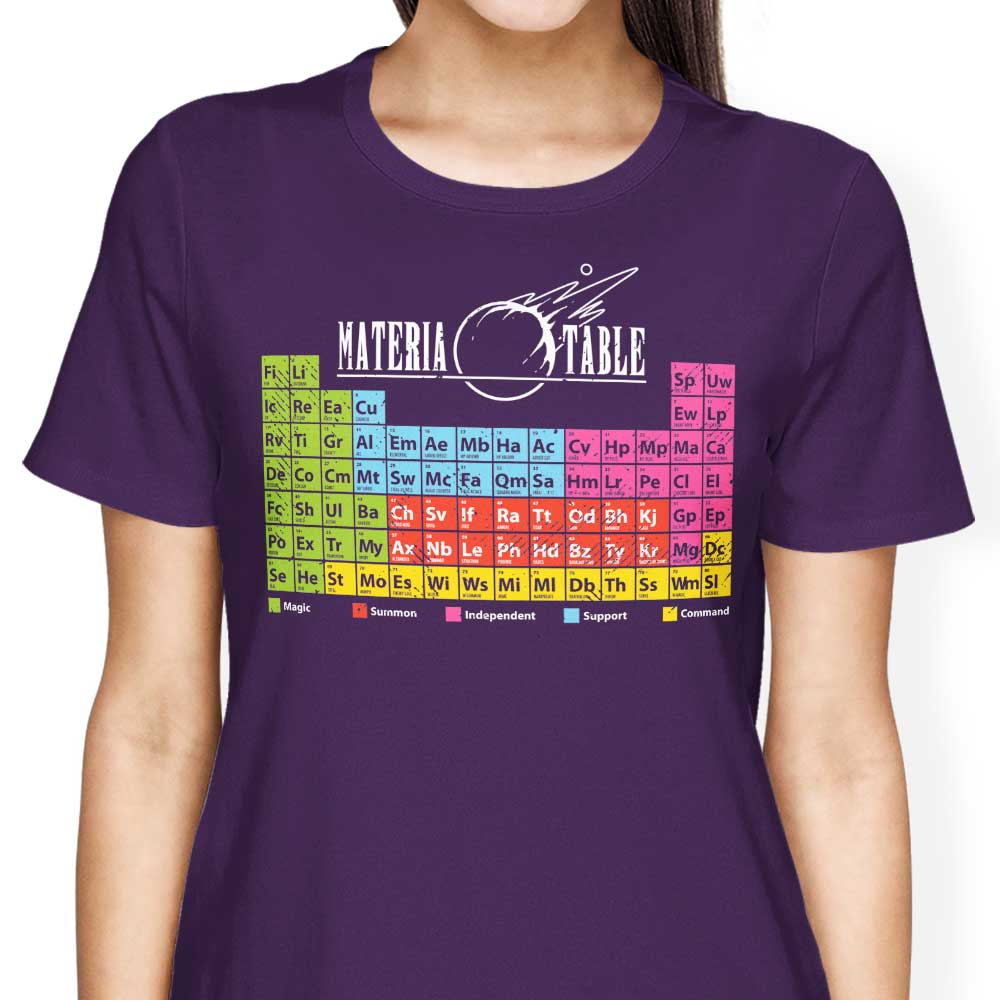 Materia Table - Women's Apparel