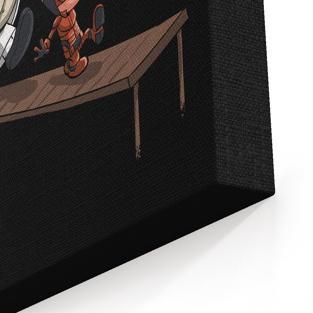 Matt and Wilson - Canvas Print