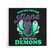 Me and My Demons - Canvas Print
