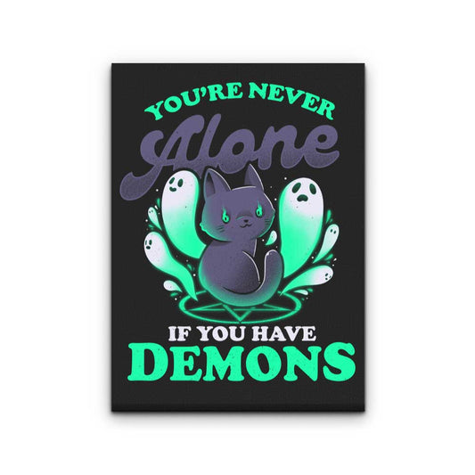 Me and My Demons - Canvas Print