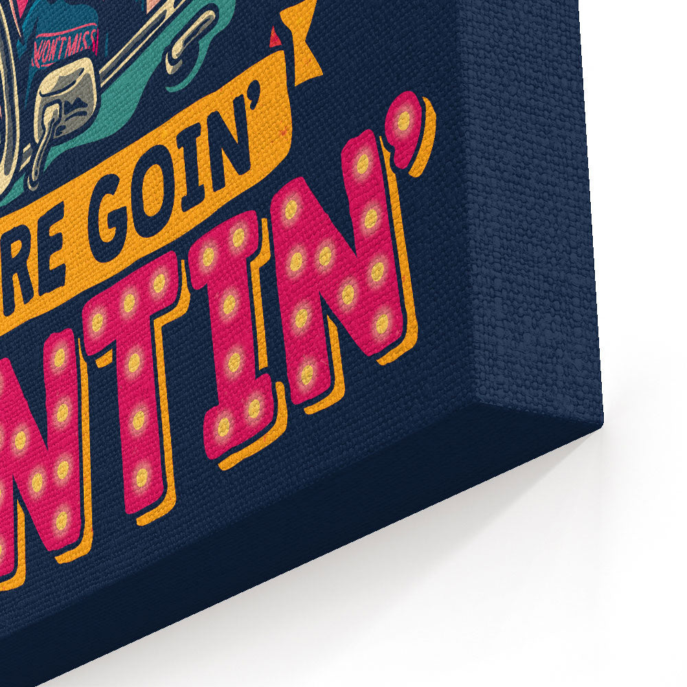 Mean Hunters - Canvas Print