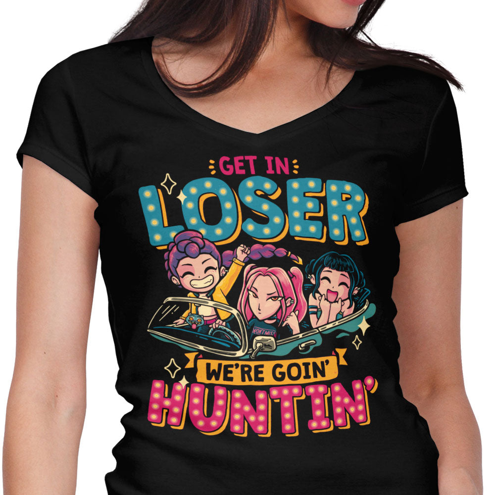 Mean Hunters - Women's V-Neck