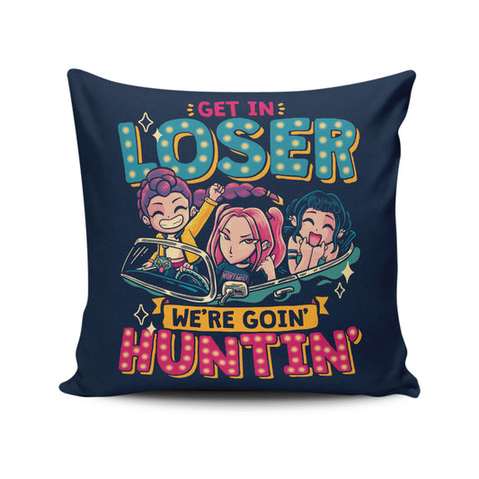 Mean Hunters - Throw Pillow