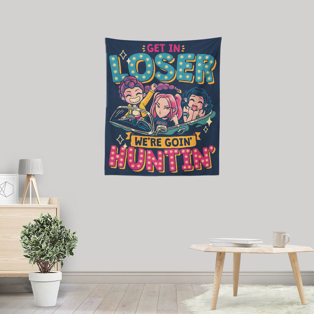 Mean Hunters - Wall Tapestry