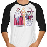 Mean Kids - 3/4 Sleeve Raglan T-Shirt